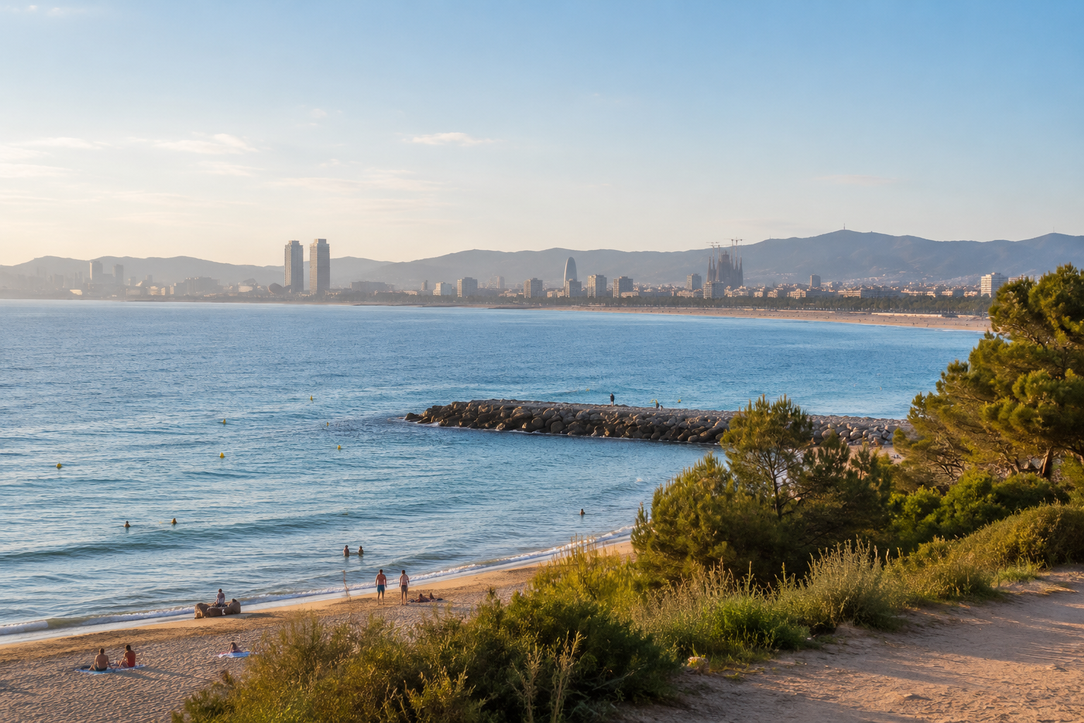 Barcelona — urban lifestyle gastronomy and sport