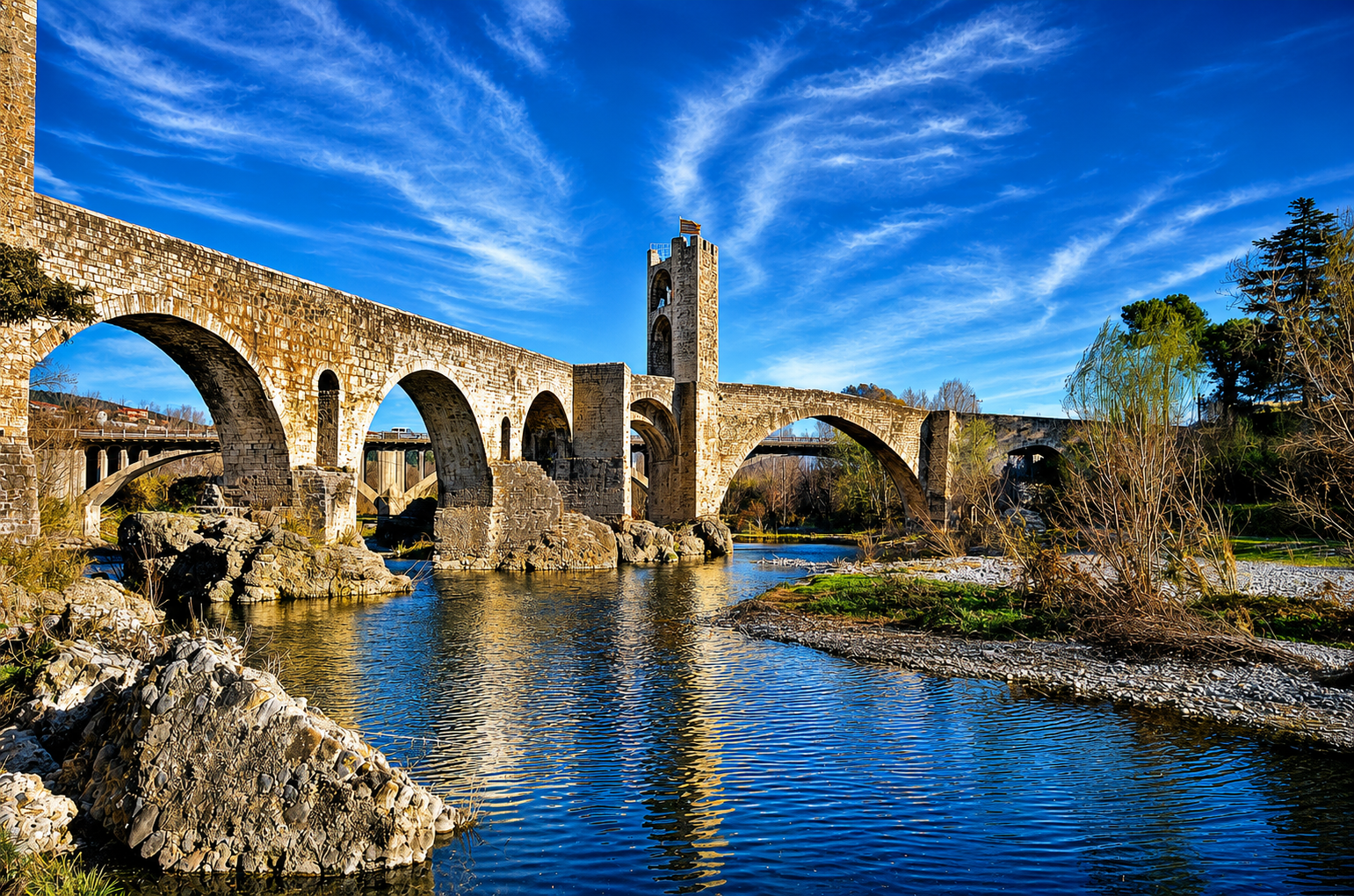 Besalú — medieval heritage and gastronomy